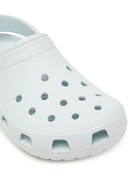 Crocs Crocs Чехли Classic Enamel Buckle Clog 213347 Светлосин