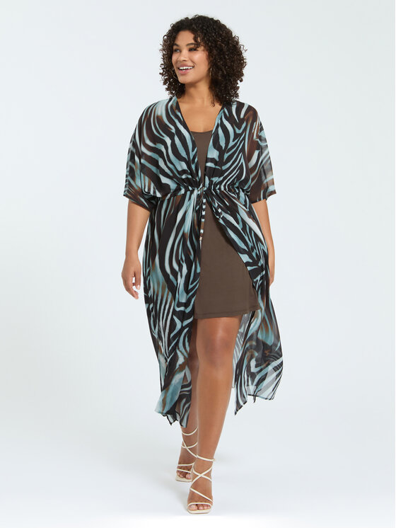 Fiorella Rubino Fiorella Rubino Sukienka wieczorowa 7021L101198N0Z2 Brązowy Regular Fit