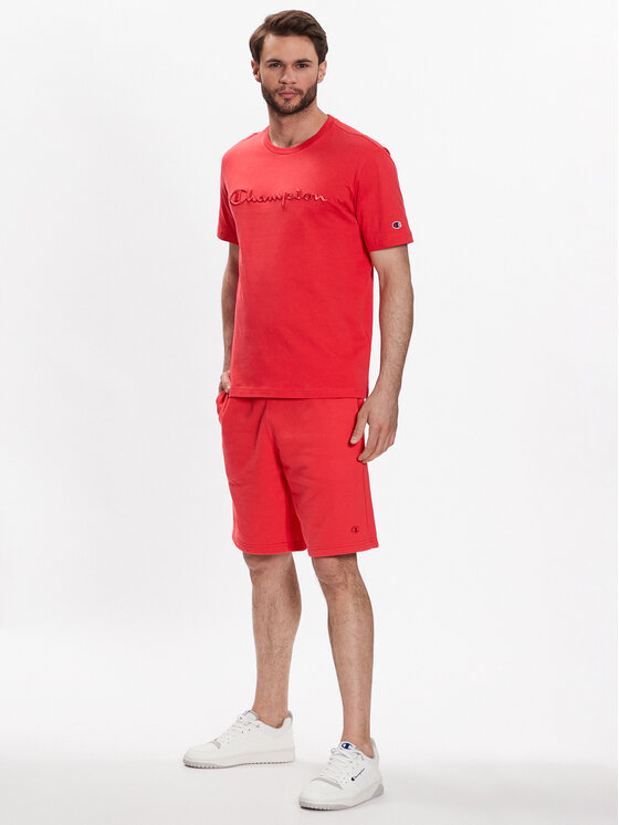Pantaloncini sportivi 218495 Rosso Regular Fit