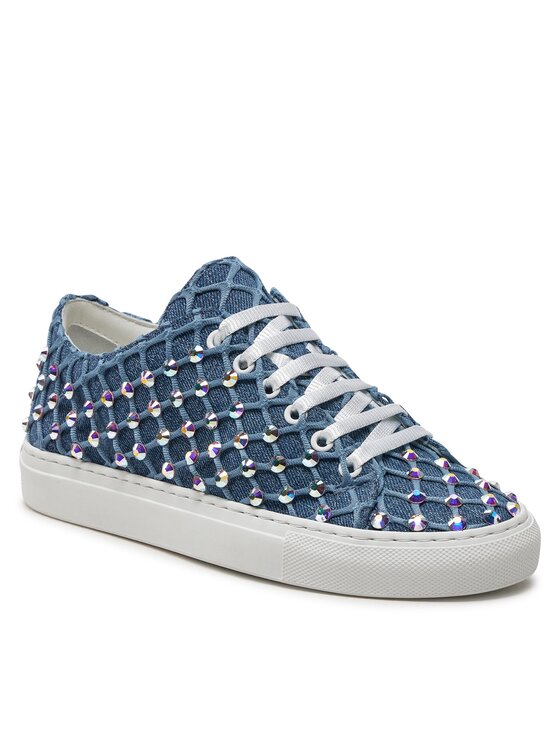 Le Silla Le Silla Sneakers Andrea 1777Z020M1PPSTB Albastru