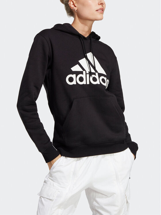 Felpa Essentials Big Logo IB8813 Nero Regular Fit