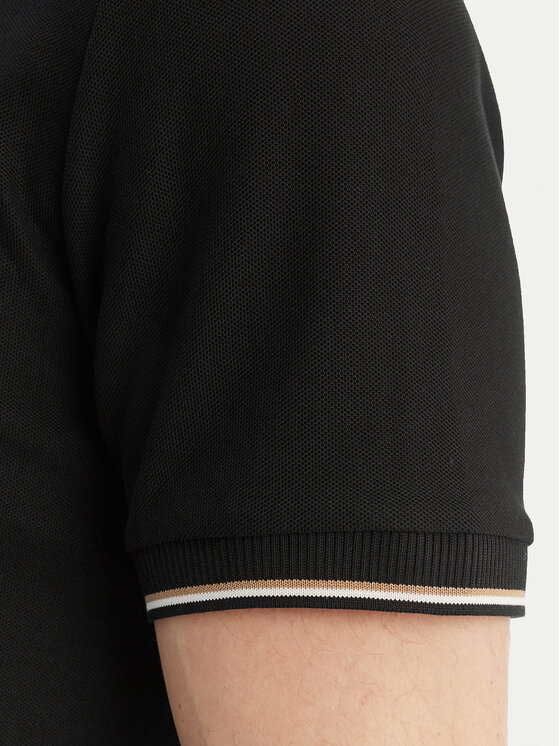 BOSS BOSS Polokošeľa C-Pei 04 50555108 Čierna Regular Fit