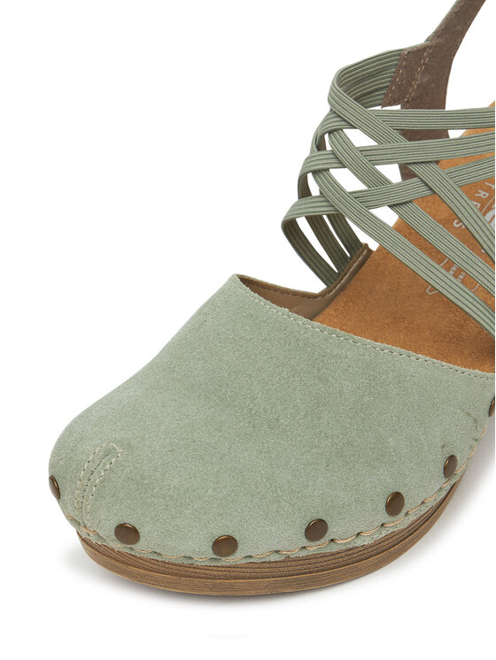 Rieker Rieker Sandali 66778-52 Zelena