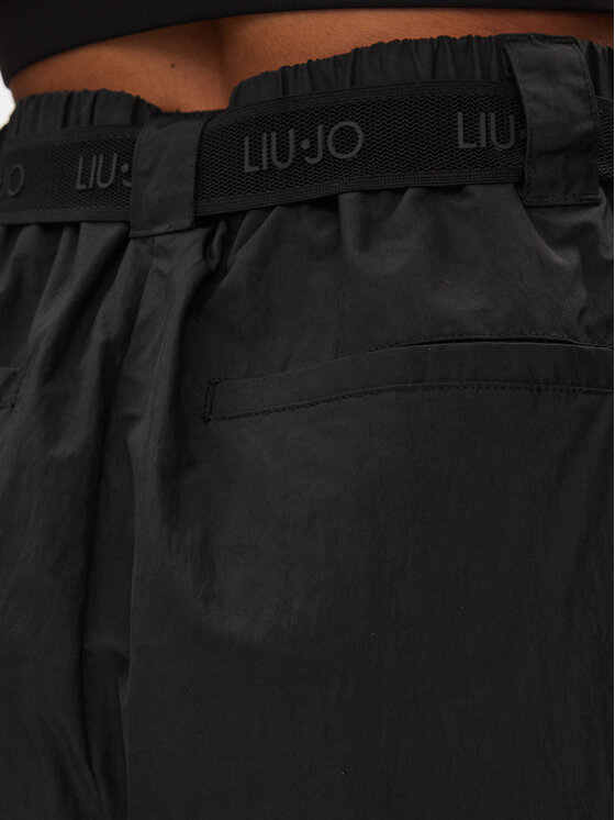 Liu Jo Sport Liu Jo Sport Teplákové nohavice TA4198 T3767 Čierna Regular Fit