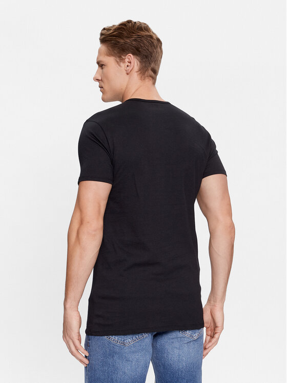 Puma Puma Komplekt kahest t-särgist Basic 935016 Must Regular Fit