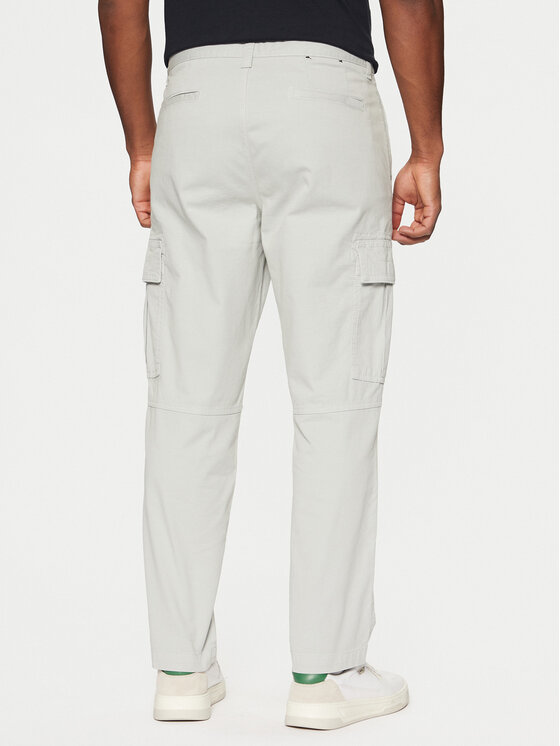 BOSS BOSS Текстилни панталони Sisla-7 50523149 Сив Regular Fit