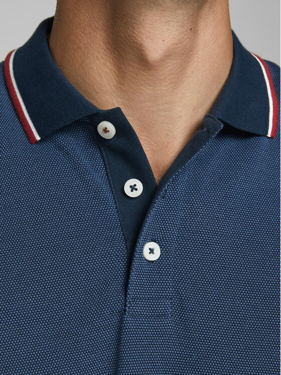 Jack&Jones Jack&Jones Pólóing 12174038 Sötétkék Regular Fit