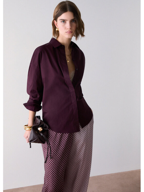 Liu Jo Liu Jo Camicia WF6134T730AX0786 Viola Regular Fit
