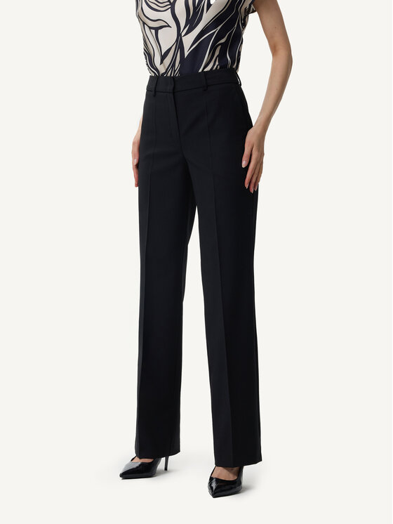 KMX KMX Spodnie materiałowe 809660007 Czarny Straight Fit