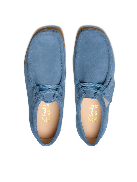 Clarks Clarks Półbuty WallabeeEVOSh 26181476 Niebieski