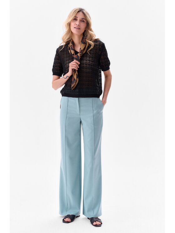 blue shadow blue shadow Bluzka Midnight Czarny Regular Fit