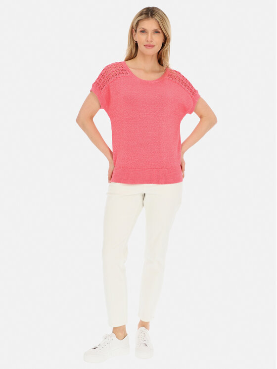 Red Button Red Button Bluzka Jerry Koralowy Regular Fit