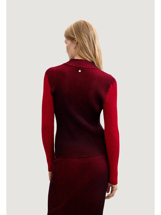 Desigual Desigual Cardigan JERS_BLOODY Rosso Modern Fit