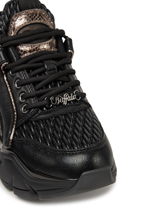 Buffalo Buffalo Sneakers Binary Quilt 1636304 Nero