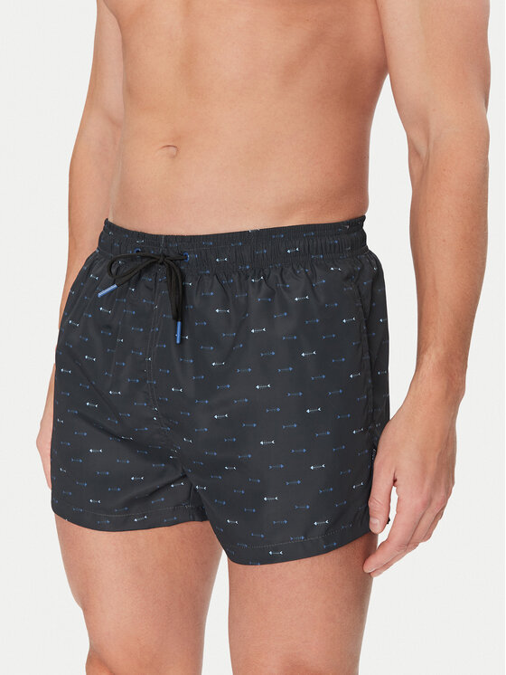 YSABEL MORA YSABEL MORA Pantaloni scurți pentru înot 90290 Negru Regular Fit