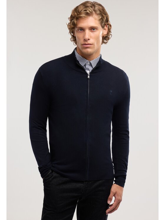 Trussardi Trussardi Cardigan M0188000085N0B1 Blu Regular Fit