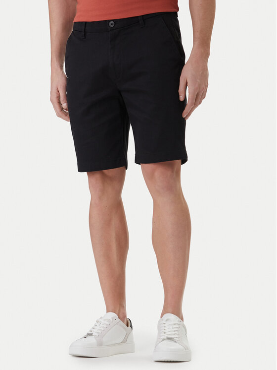 Calvin Klein Calvin Klein Bavlnené šortky LV04LF601G Čierna Regular Fit