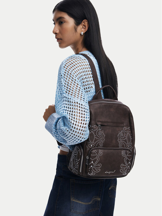 Desigual Desigual Rucsac Poker Face Chest 25WAKP22 Maro