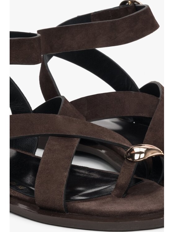 Estro Estro Σανδάλια ER00117380 Καφέ