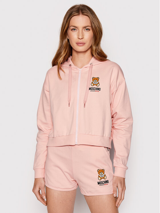 Moschino felpa store rosa