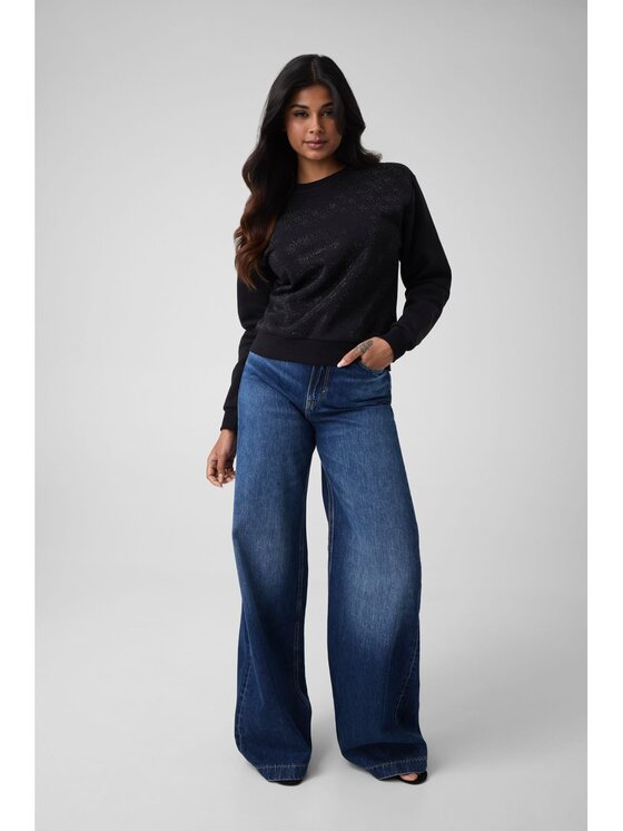 Guess Guess Mikina 184657 Černá Classic Fit