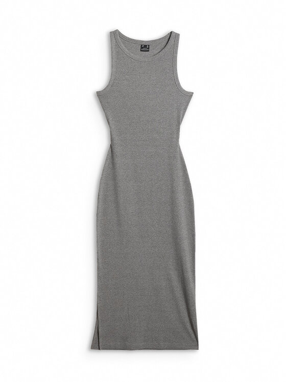 4F 4F Sukienka codzienna SPORTS CLUB Szary Slim Fit