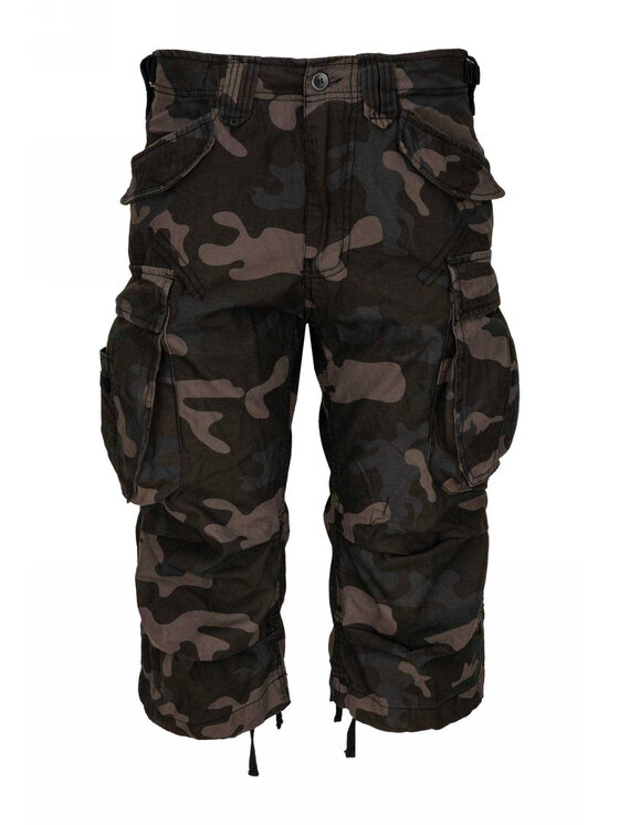 Brandit Brandit Szorty materiałowe 2003.4.M Khaki Regular Fit