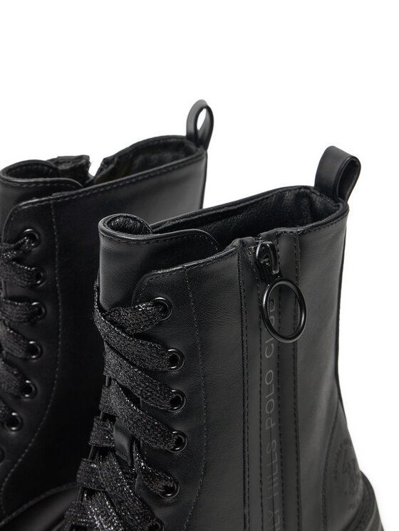 Beverly Hills Polo Club Beverly Hills Polo Club Schnürstiefeletten LS5873-05A Schwarz