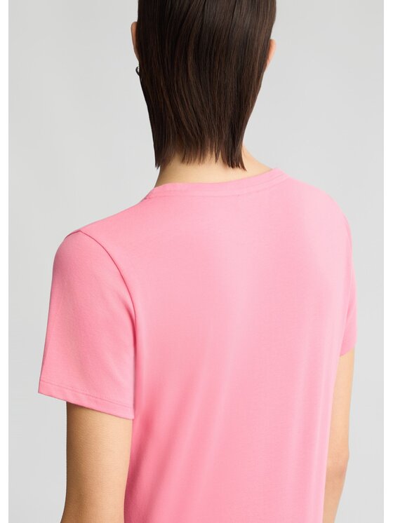 Liu Jo Liu Jo T-shirt TA5214JS003M9270 Rosa Regular Fit
