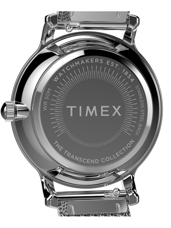 Timex Timex Zegarek TW2W79000 Srebrny