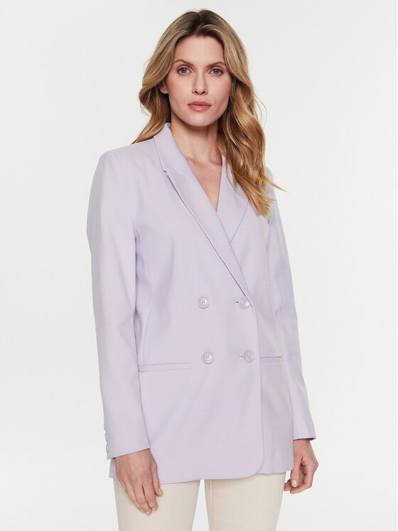 Gestuz Gestuz Sako Paula 10906812 Fialová Regular Fit