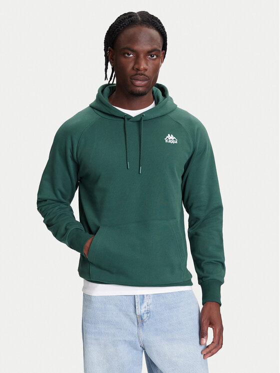 Kappa Kappa Pulóver Authentic 321W7GW Zöld Regular Fit