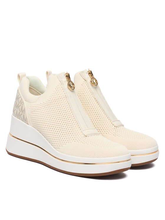MICHAEL Michael Kors MICHAEL Michael Kors Sneakersy Emmy 43R6EMFP3D Écru