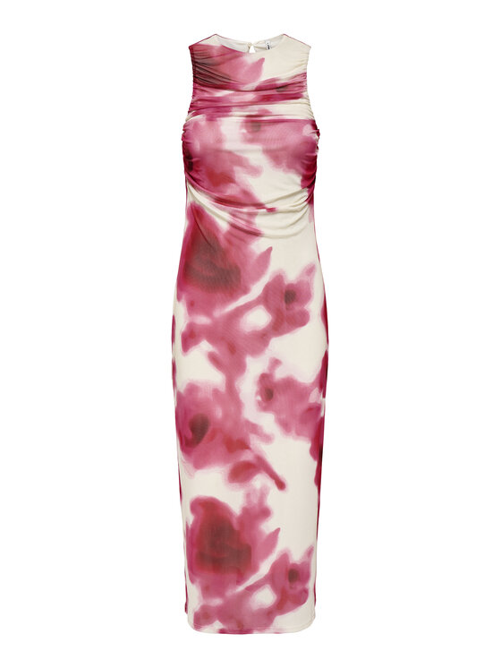 ONLY ONLY Koktel haljina Paris 15348167 Ružičasta Slim Fit