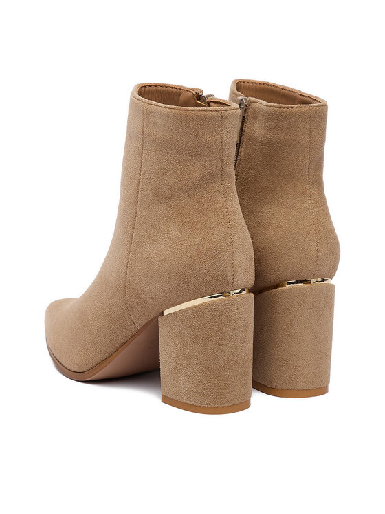 DeeZee DeeZee Botki 5628-1 Beżowy
