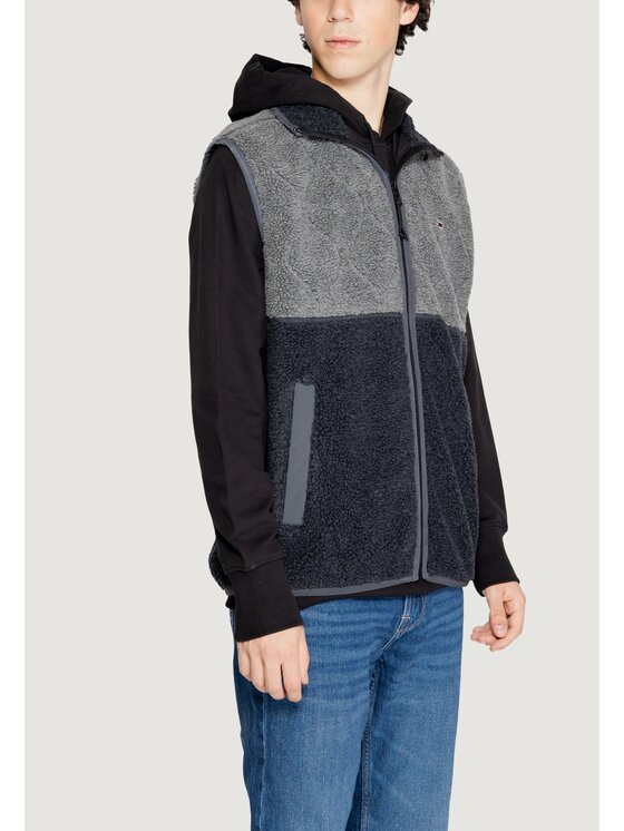 Tommy Jeans Tommy Jeans Smanicato TJM TEDDY ESSENTIAL Nero To Fit