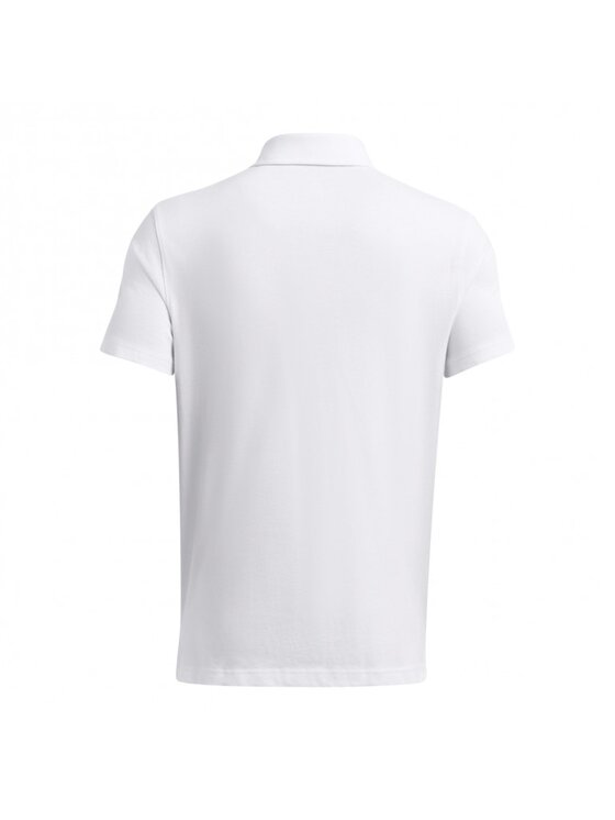 Under Armour Under Armour Polo 1386608 Biały Relaxed Fit