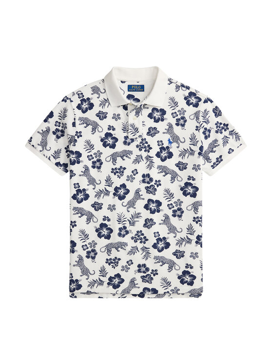 Polo Ralph Lauren Polo Ralph Lauren Pólóing 710B13541001 Fehér Slim Fit