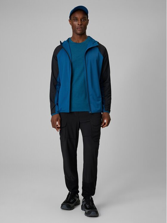 4F 4F Bluza TFSWM640-46-M Niebieski Active Fit