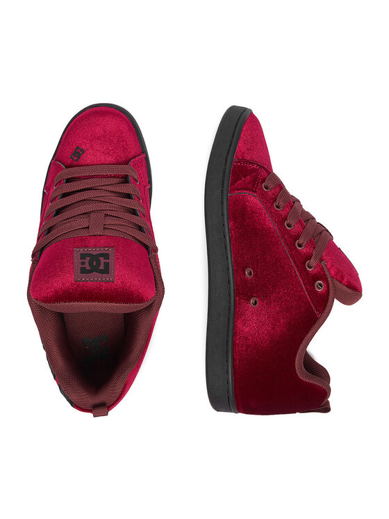 DC Shoes DC Shoes Sneakersy EO-COURT GRAFFIK LE DC02894601 Bordó