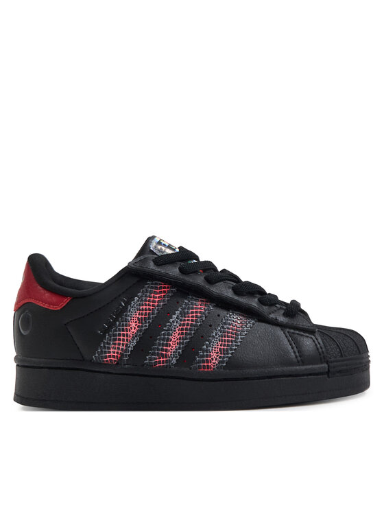 adidas adidas Sneakersy Superstar Led Lights Comfort Closure Elastic Lace Shoes IH6388 Czarny