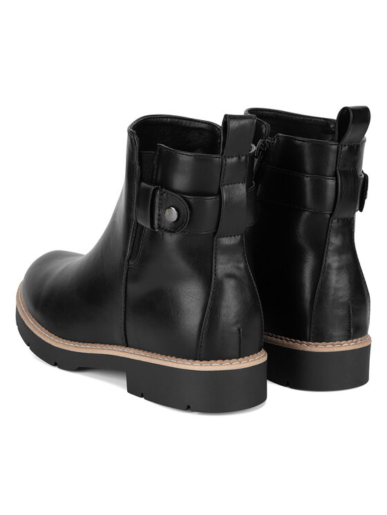 Clara Barson Clara Barson Polokozačky WS5885-02 Černá