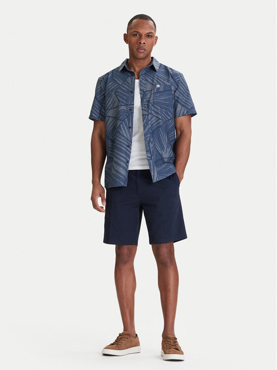 Quiksilver Quiksilver Риза EQYWT04682 Син Regular Fit