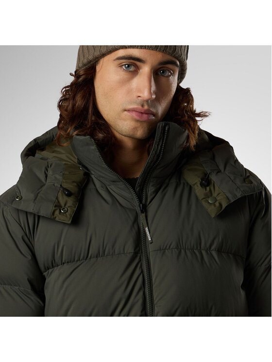 Rossignol Rossignol Kurtka puchowa M Abel Down Hoodie Jacket Zielony Regular Fit