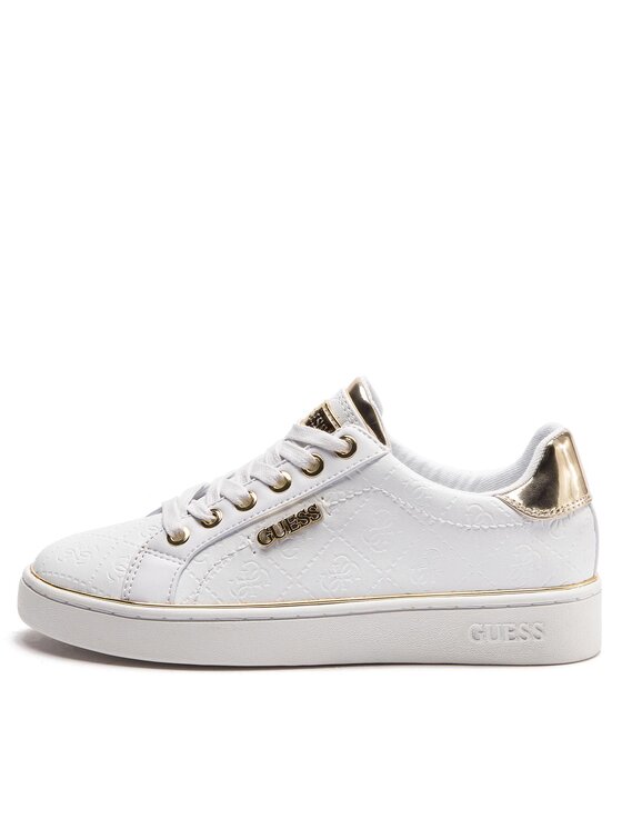 Guess Guess Sneakersy FL5BEK FAL12 Biela