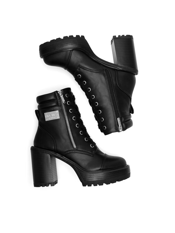 Nine West Nine West Kotníková obuv WFA3363-1 Černá