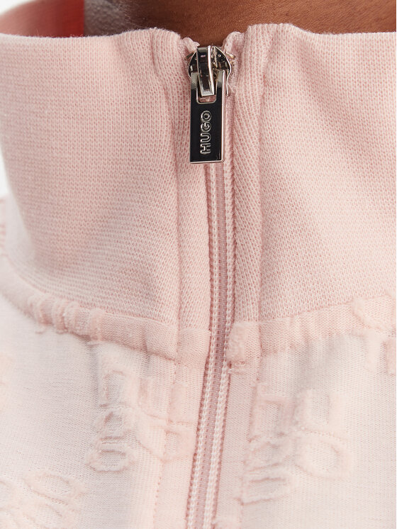HUGO HUGO Bluza Monogram 50556831 Różowy Regular Fit