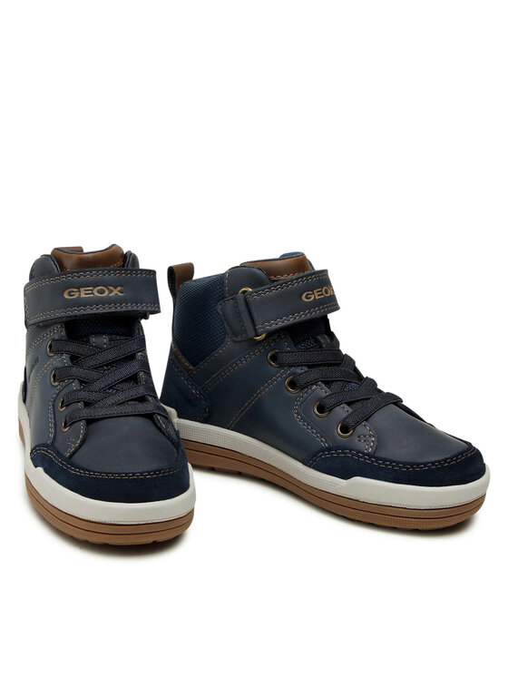 Geox Geox Sneakersy J Charz B.Babx A J16F3A 043ME C4220 S Tmavomodrá