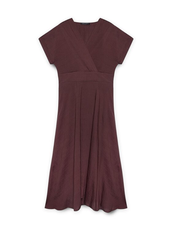 Fiorella Rubino Fiorella Rubino Vestito da giorno 7005L001170N022 Marrone A-Line Fit