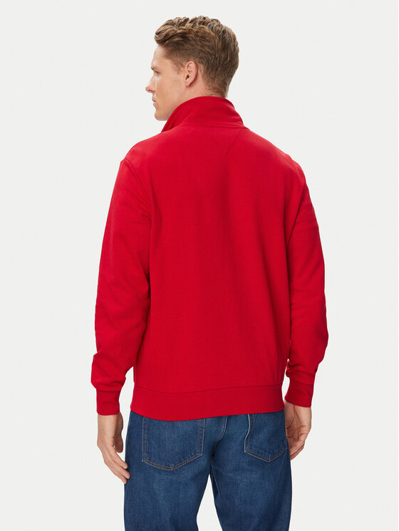 Tommy Hilfiger Tommy Hilfiger Felpa Brand Love MW0MW44941 Rosso Regular Fit